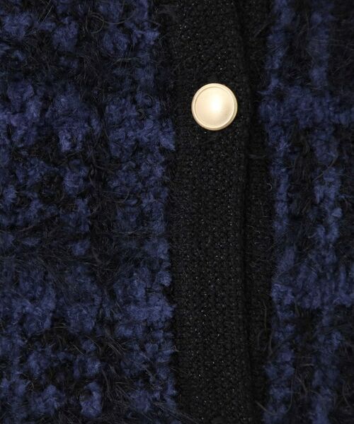 Reflect / リフレクト カーディガン・ボレロ | 【お食事会やお出かけに◎】ふんわりジャカード編みカーディガン | 詳細12