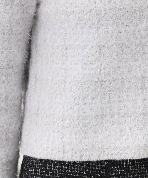Reflect / リフレクト カーディガン・ボレロ | 【お食事会やお出かけに◎】ふんわりジャカード編みカーディガン | 詳細19