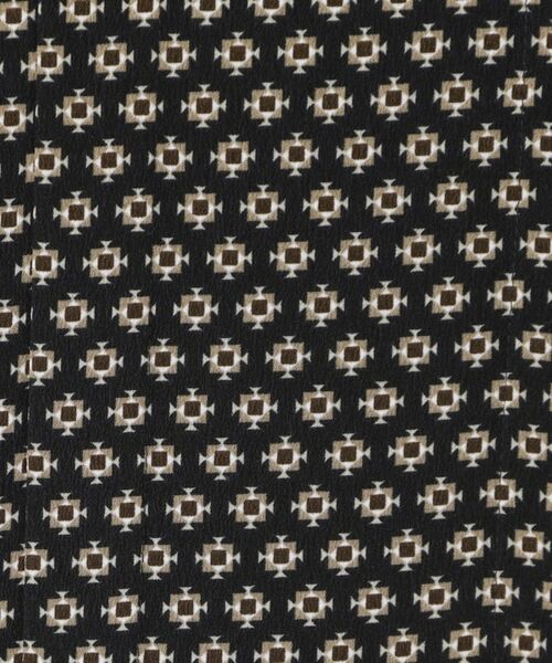 Reflect / リフレクト ロング・マキシ丈ワンピース | 【通勤にもお出かけにも◎】ジオメプリントクラシカルワンピース | 詳細21