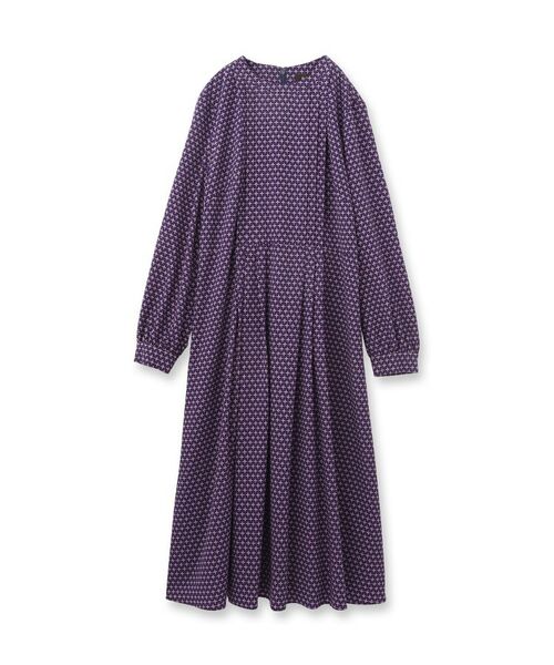 Reflect / リフレクト ロング・マキシ丈ワンピース | 【通勤にもお出かけにも◎】ジオメプリントクラシカルワンピース | 詳細26