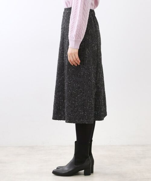 Reflect / リフレクト スカート | 【広がりすぎない/美シルエット◎】ツイードフレアスカート | 詳細11