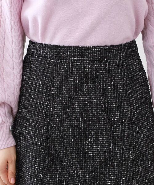 Reflect / リフレクト スカート | 【広がりすぎない/美シルエット◎】ツイードフレアスカート | 詳細13