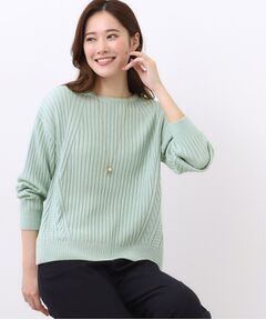 Reflect / リフレクト ニット・セーター | 【ゆったり着られる◎】ワイドリブニットプルオーバー