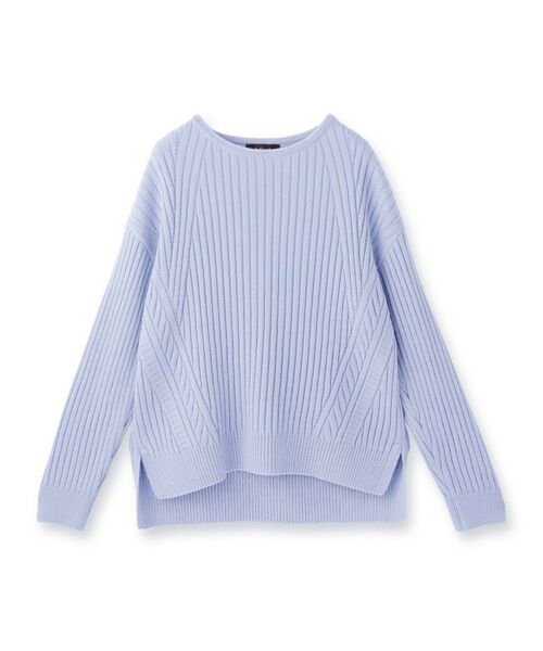 Reflect / リフレクト ニット・セーター | 【ゆったり着られる◎】ワイドリブニットプルオーバー | 詳細13