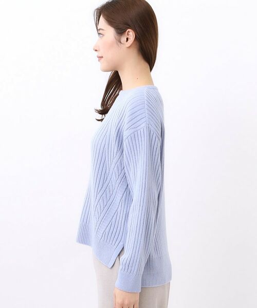 Reflect / リフレクト ニット・セーター | 【ゆったり着られる◎】ワイドリブニットプルオーバー | 詳細15