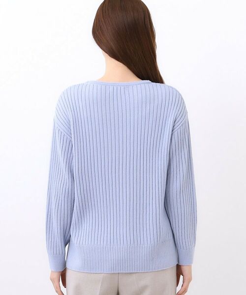 Reflect / リフレクト ニット・セーター | 【ゆったり着られる◎】ワイドリブニットプルオーバー | 詳細16