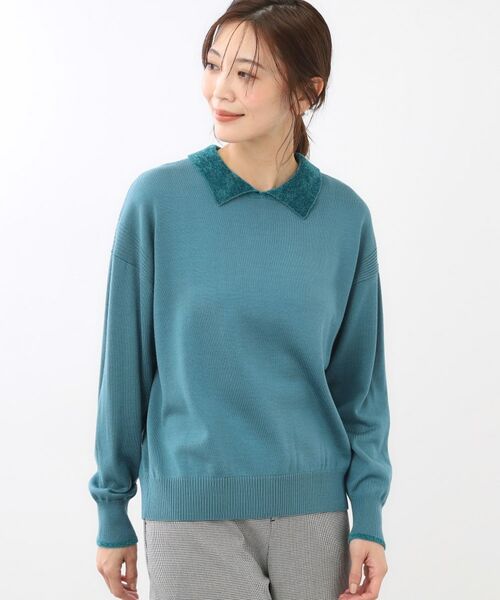 Reflect / リフレクト ニット・セーター | 【着映え◎】衿つきニットトップス | 詳細20