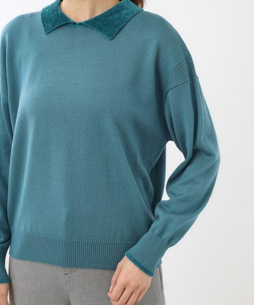 Reflect / リフレクト ニット・セーター | 【着映え◎】衿つきニットトップス | 詳細25