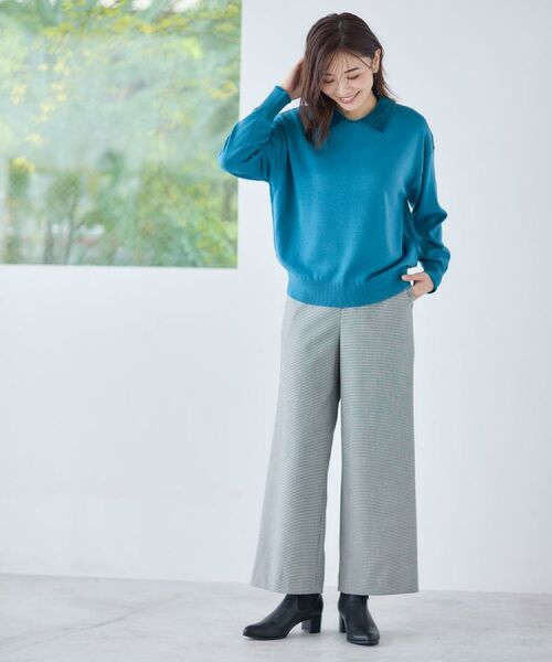 Reflect / リフレクト ニット・セーター | 【着映え◎】衿つきニットトップス | 詳細27