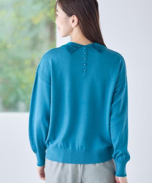 Reflect / リフレクト ニット・セーター | 【着映え◎】衿つきニットトップス | 詳細5