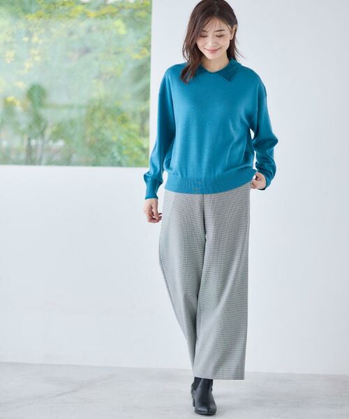 Reflect / リフレクト ニット・セーター | 【着映え◎】衿つきニットトップス | 詳細6