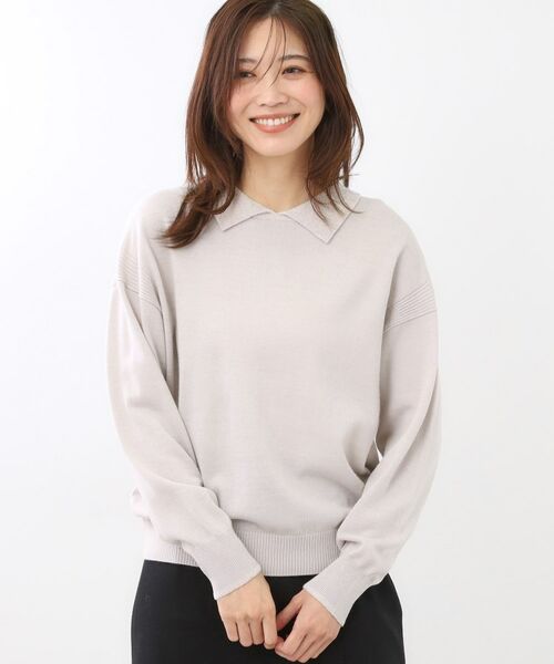 Reflect / リフレクト ニット・セーター | 【着映え◎】衿つきニットトップス | 詳細8
