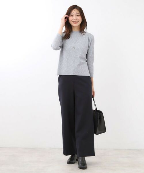 Reflect / リフレクト ニット・セーター | 【選べる5色／アンサンブル可】プチハイネックリブニット | 詳細10