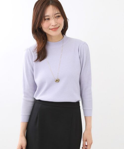 Reflect / リフレクト ニット・セーター | 【選べる5色／アンサンブル可】プチハイネックリブニット | 詳細17