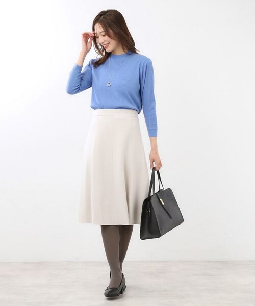 Reflect / リフレクト ニット・セーター | 【選べる5色／アンサンブル可】プチハイネックリブニット | 詳細23