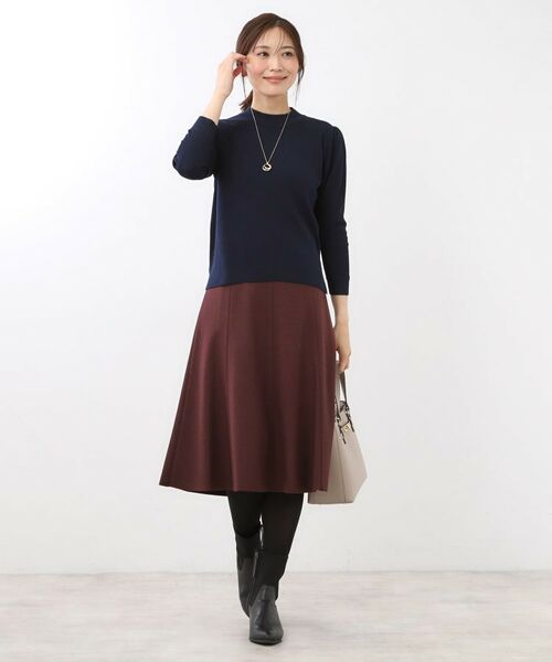 Reflect / リフレクト ニット・セーター | 【選べる5色／アンサンブル可】プチハイネックリブニット | 詳細28