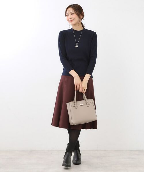 Reflect / リフレクト ニット・セーター | 【選べる5色／アンサンブル可】プチハイネックリブニット | 詳細29