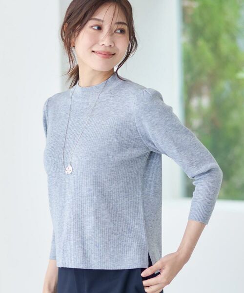 Reflect / リフレクト ニット・セーター | 【選べる5色／アンサンブル可】プチハイネックリブニット | 詳細4