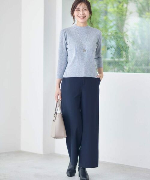 Reflect / リフレクト ニット・セーター | 【選べる5色／アンサンブル可】プチハイネックリブニット | 詳細7