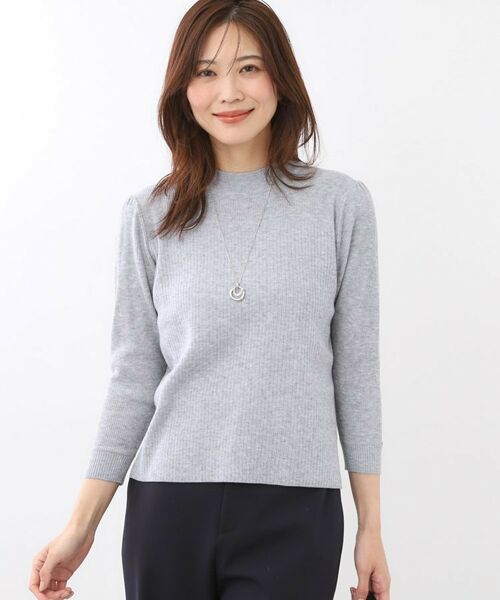 Reflect / リフレクト ニット・セーター | 【選べる5色／アンサンブル可】プチハイネックリブニット | 詳細8