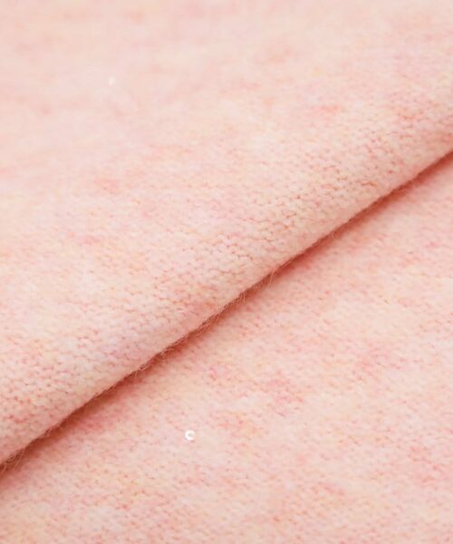 Reflect / リフレクト ニット・セーター | 【選べる5色／ゆったりシルエット】Vネックスパンコールニット | 詳細23