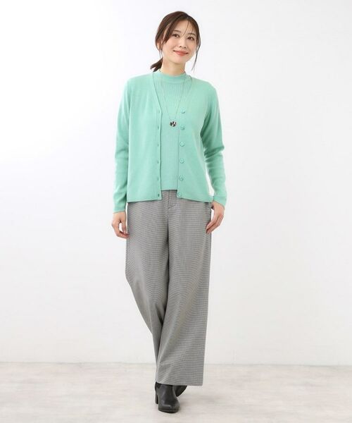 Reflect / リフレクト カーディガン・ボレロ | 【選べる5色／アンサンブル可】Vネックカーディガン | 詳細13