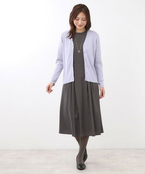 Reflect / リフレクト カーディガン・ボレロ | 【選べる5色／アンサンブル可】Vネックカーディガン | 詳細17