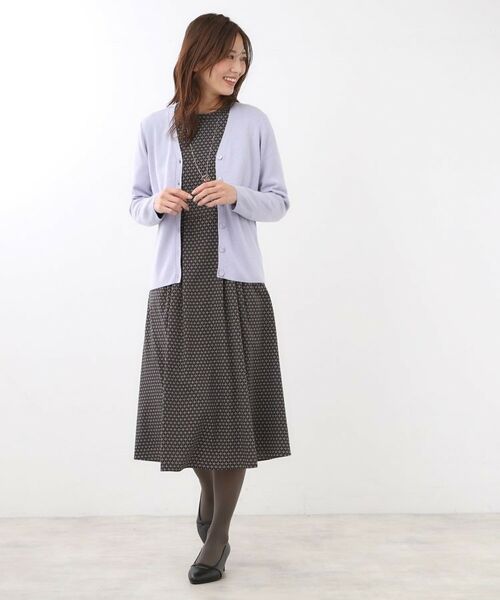 Reflect / リフレクト カーディガン・ボレロ | 【選べる5色／アンサンブル可】Vネックカーディガン | 詳細18