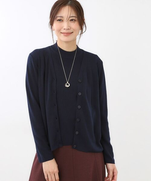 Reflect / リフレクト カーディガン・ボレロ | 【選べる5色／アンサンブル可】Vネックカーディガン | 詳細25
