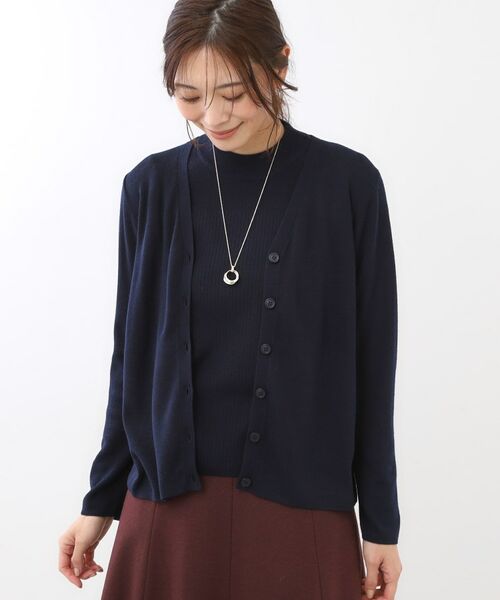 Reflect / リフレクト カーディガン・ボレロ | 【選べる5色／アンサンブル可】Vネックカーディガン | 詳細26