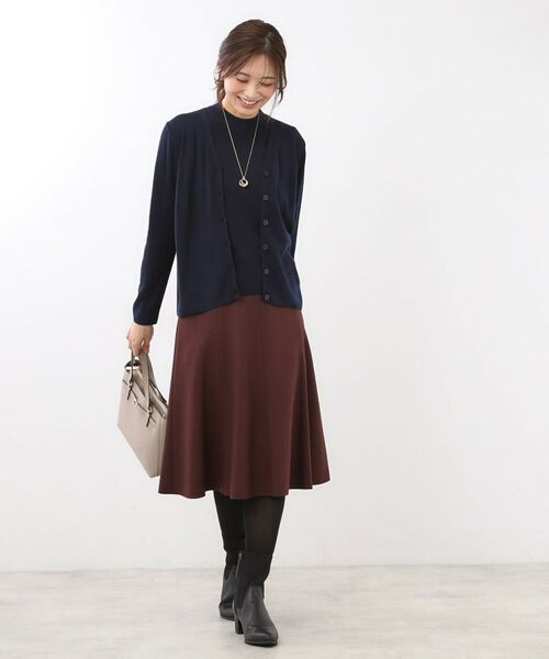 Reflect / リフレクト カーディガン・ボレロ | 【選べる5色／アンサンブル可】Vネックカーディガン | 詳細28