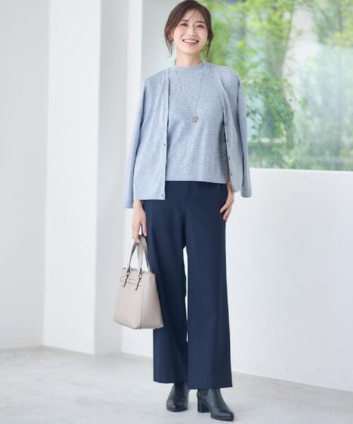 Reflect / リフレクト カーディガン・ボレロ | 【選べる5色／アンサンブル可】Vネックカーディガン | 詳細3