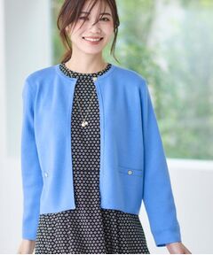 Reflect / リフレクト カーディガン・ボレロ | 【選べる5色／アンサンブル可】クルーネックカーディガン