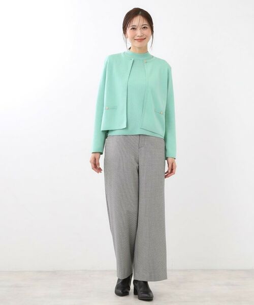 Reflect / リフレクト カーディガン・ボレロ | 【選べる5色／アンサンブル可】クルーネックカーディガン | 詳細11