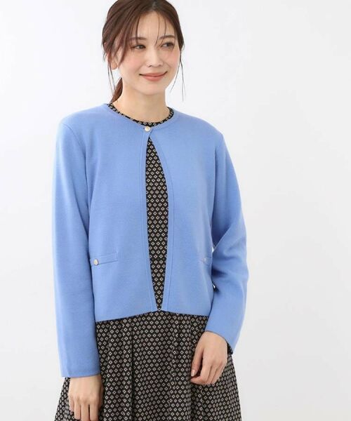 Reflect / リフレクト カーディガン・ボレロ | 【選べる5色／アンサンブル可】クルーネックカーディガン | 詳細21