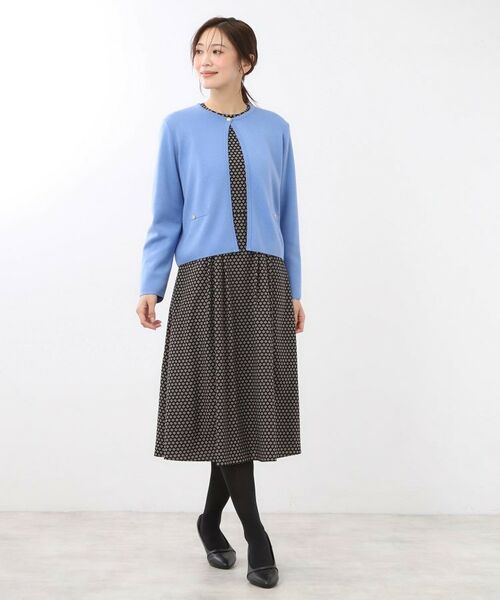 Reflect / リフレクト カーディガン・ボレロ | 【選べる5色／アンサンブル可】クルーネックカーディガン | 詳細22