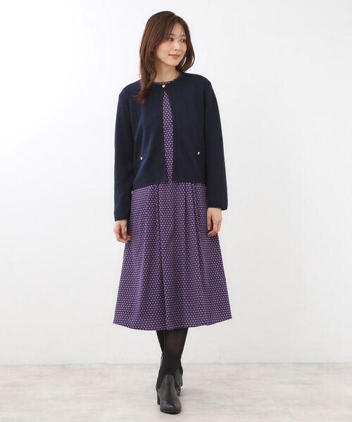 Reflect / リフレクト カーディガン・ボレロ | 【選べる5色／アンサンブル可】クルーネックカーディガン | 詳細27