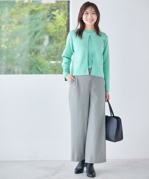 Reflect / リフレクト カーディガン・ボレロ | 【選べる5色／アンサンブル可】クルーネックカーディガン | 詳細3