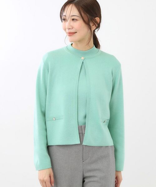 Reflect / リフレクト カーディガン・ボレロ | 【選べる5色／アンサンブル可】クルーネックカーディガン | 詳細30