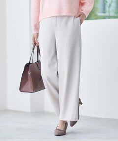 Reflect / リフレクト パンツ | 【裏起毛／ゆったりシルエット】ストレートワイドパンツ