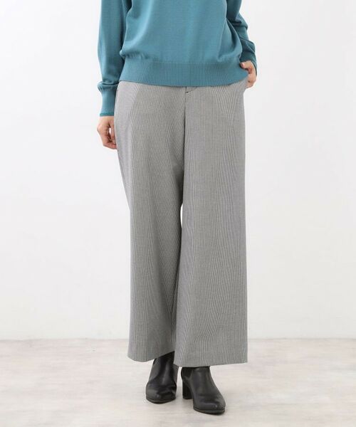 Reflect / リフレクト パンツ | 【裏起毛／ゆったりシルエット】ストレートワイドパンツ | 詳細17