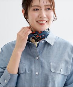 Reflect / リフレクト マフラー・ショール・スヌード・ストール | チェーンデザインスクエアスカーフ