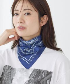 Reflect / リフレクト マフラー・ショール・スヌード・ストール | ペイズリーバンダナ柄スカーフ