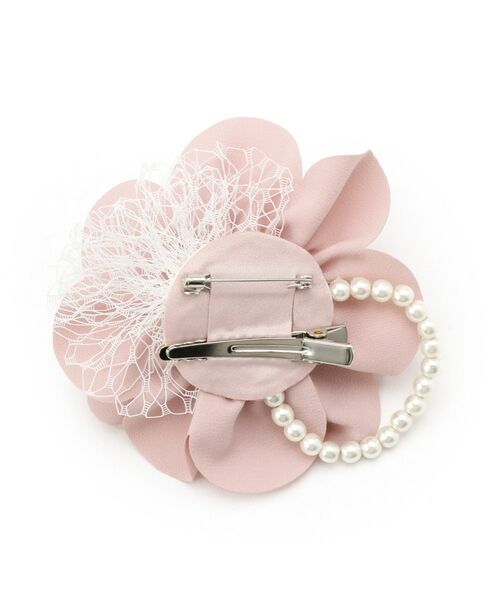 Reflect / リフレクト ブローチ・コサージュ | 【フォーマル／入卒】レースフラワーミニコサージュ | 詳細2