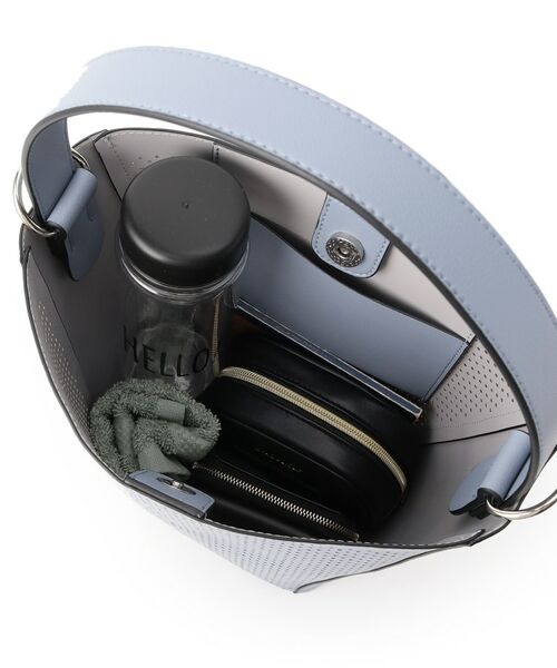 Reflect / リフレクト ショルダーバッグ | 【肩掛けショルダー付き】パンチングデザインワンショルダーバッグ | 詳細13