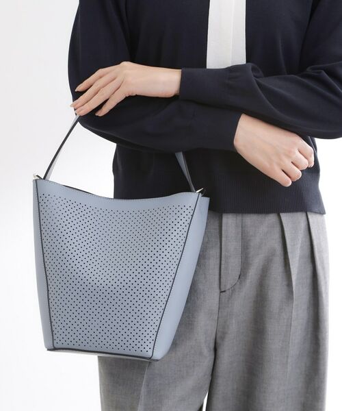 Reflect / リフレクト ショルダーバッグ | 【肩掛けショルダー付き】パンチングデザインワンショルダーバッグ | 詳細6