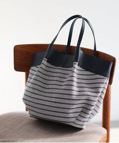 Reflect / リフレクト トートバッグ | 【しっかり容量◎】キャンバス地ボーダートートバッグ