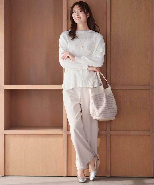 Reflect / リフレクト トートバッグ | 【しっかり容量◎】キャンバス地ボーダートートバッグ | 詳細4