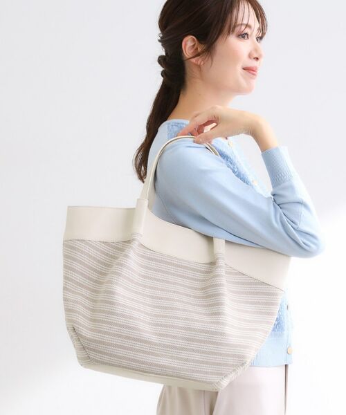 Reflect / リフレクト トートバッグ | 【しっかり容量◎】キャンバス地ボーダートートバッグ | 詳細9