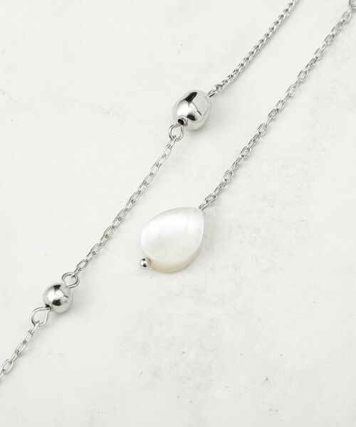 Reflect / リフレクト ネックレス・ペンダント・チョーカー | 【長さ調節可】天然シェル×ラリエットデザインネックレス | 詳細6